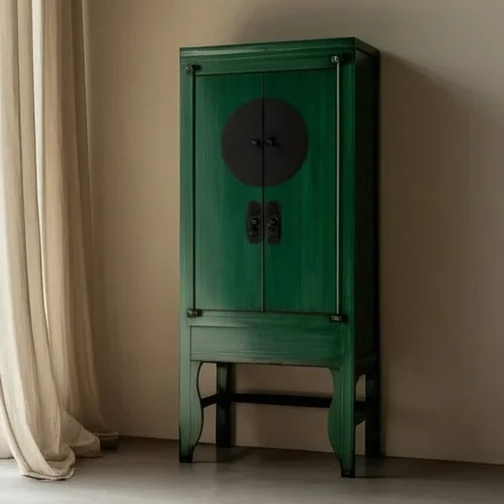 Armadio cinese verde