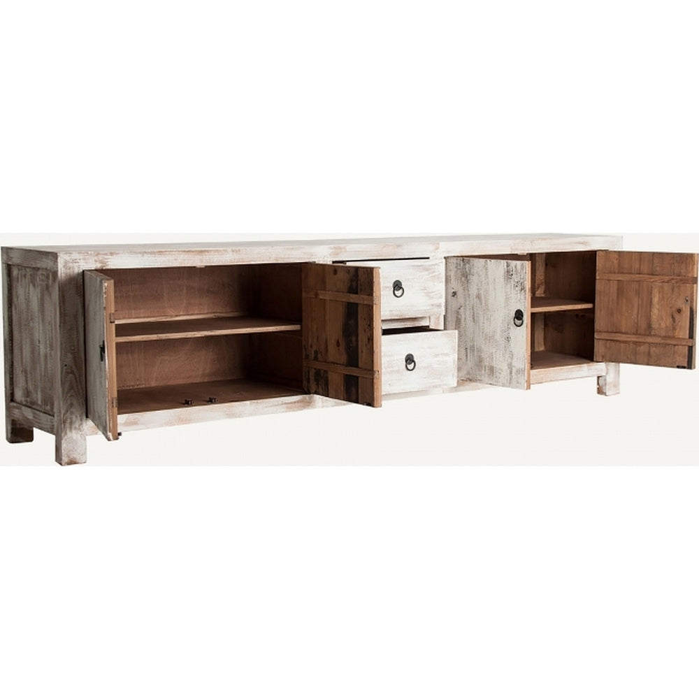 Porta tv orientale bianco