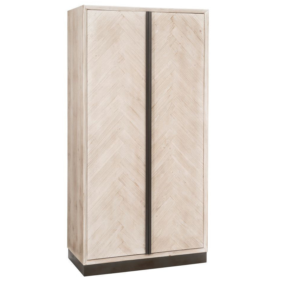 Armadio etnico naturale decapato