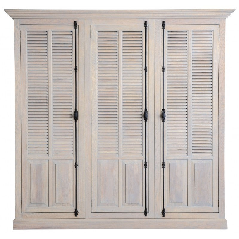 Armadio francese decapato 3 ante