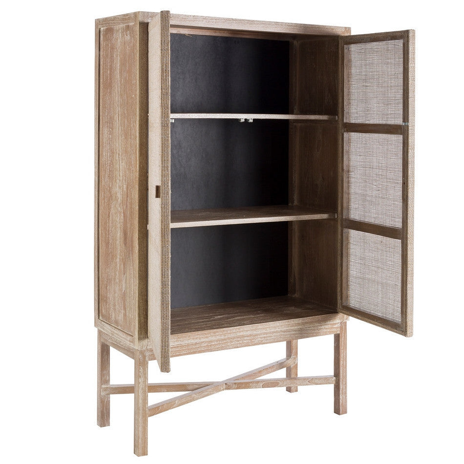 Armadio naturale decapato