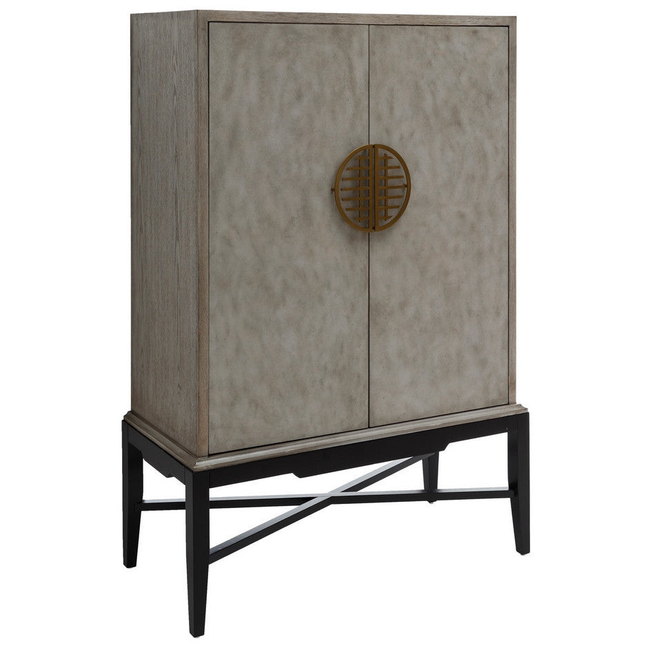 Armadio etnico orientale anticato