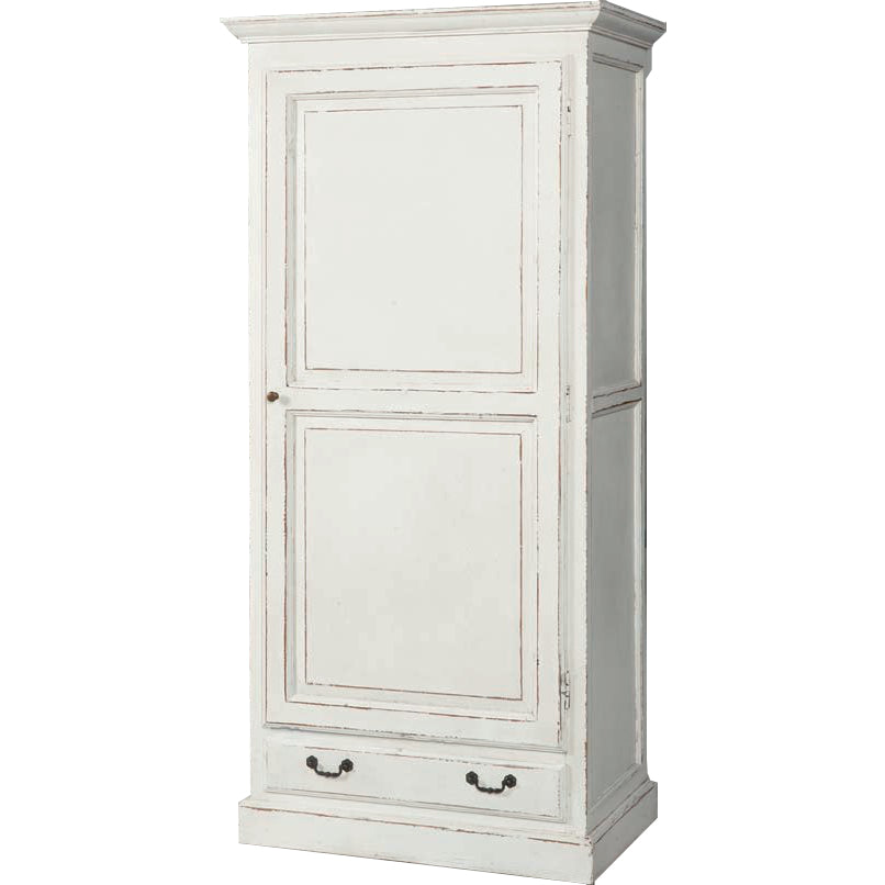 Armadio legno bianco shabby