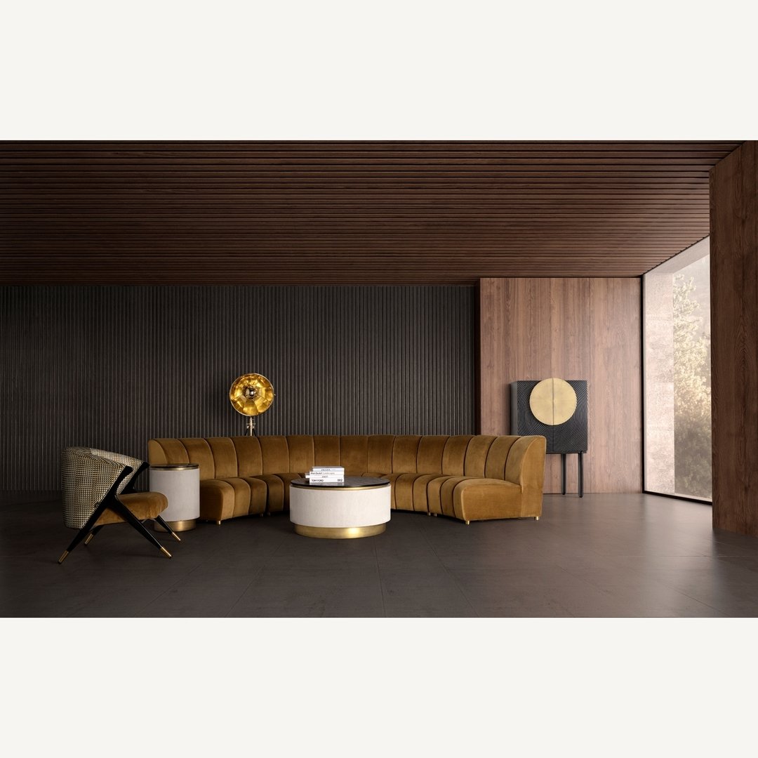 Armadio Art Déco nero oro