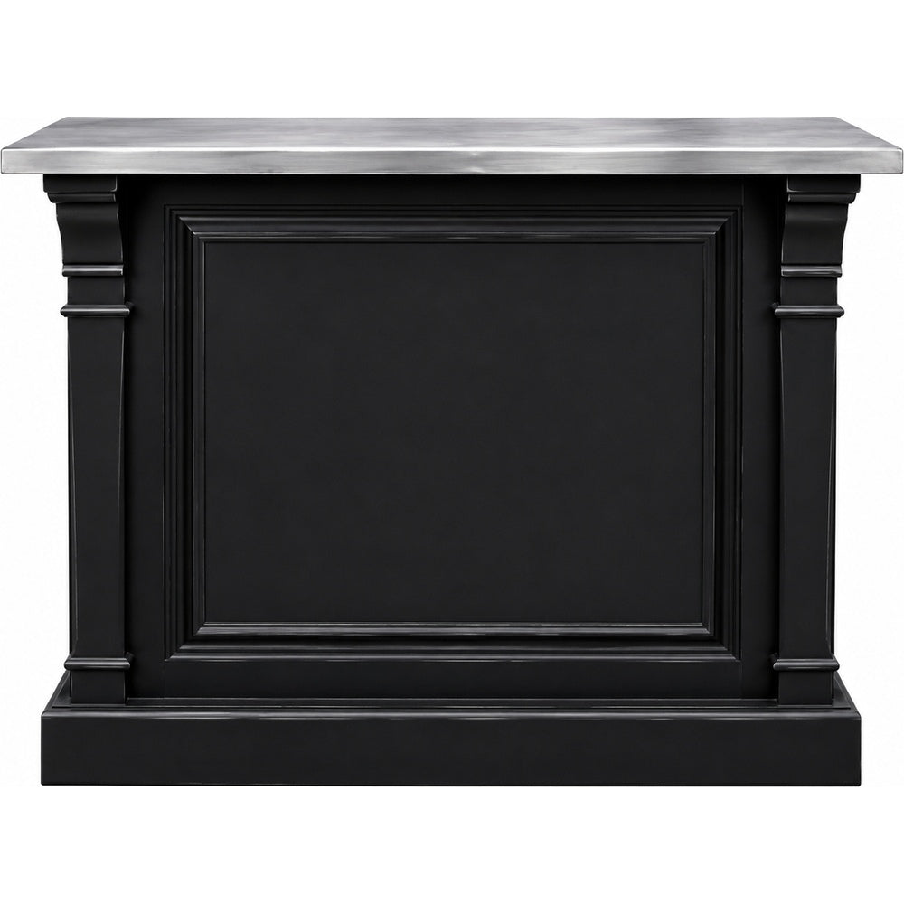 Mobile cassa nero shabby chic