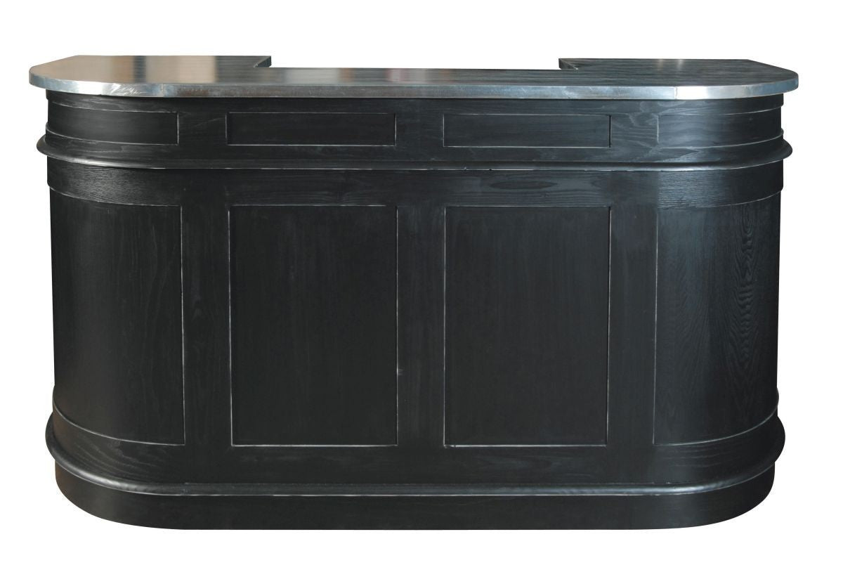 Mobile bar vintage shabby noir