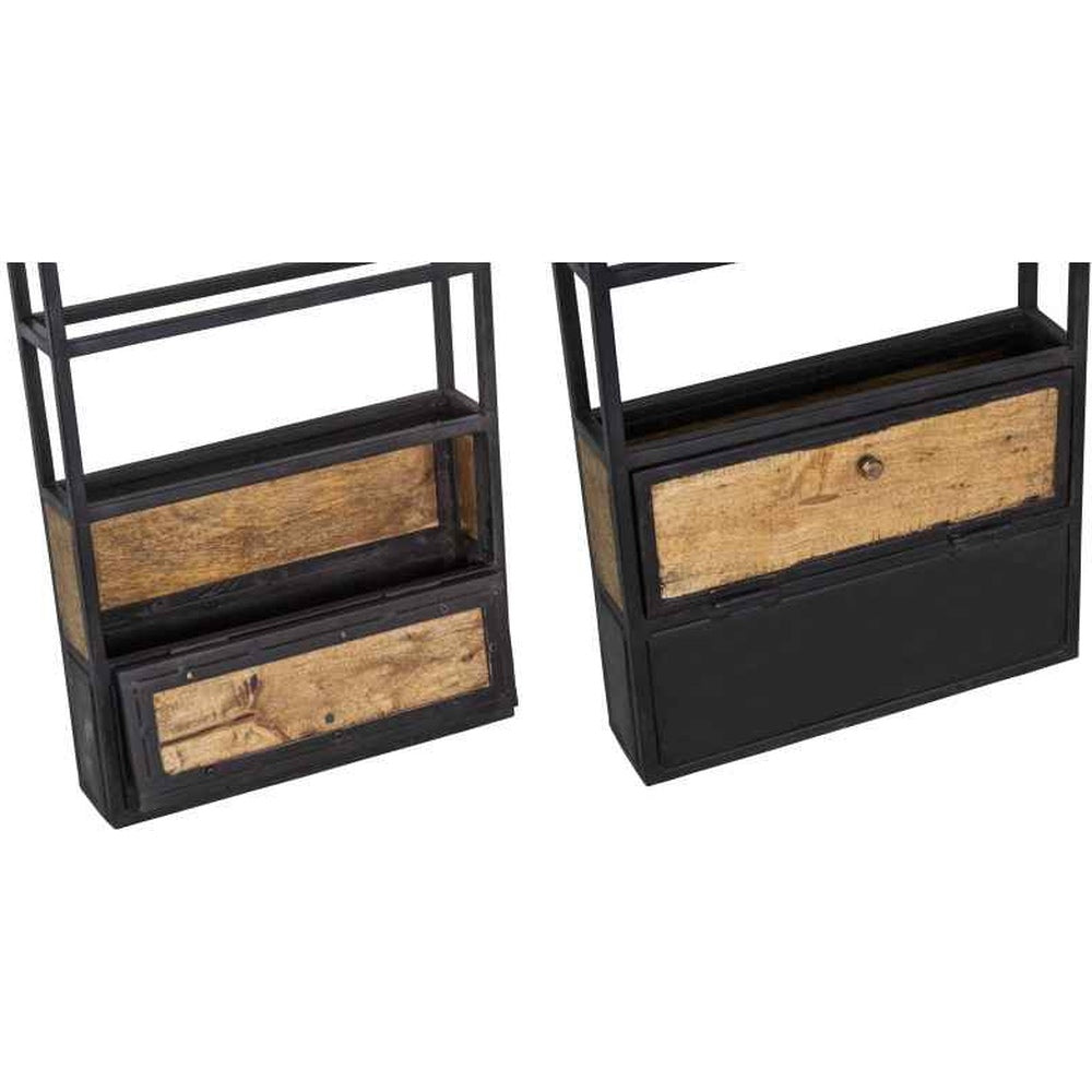 Portabottiglie industrial da muro