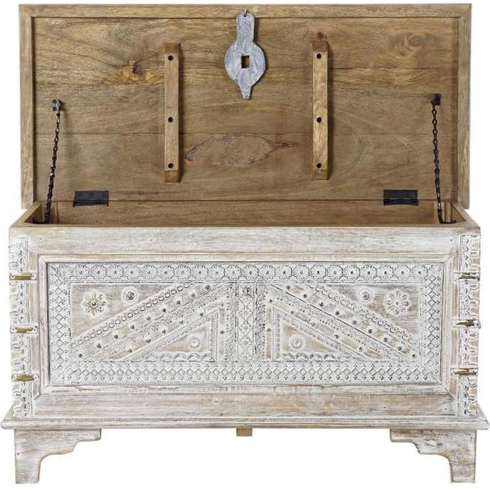 Baule orientale legno massiccio