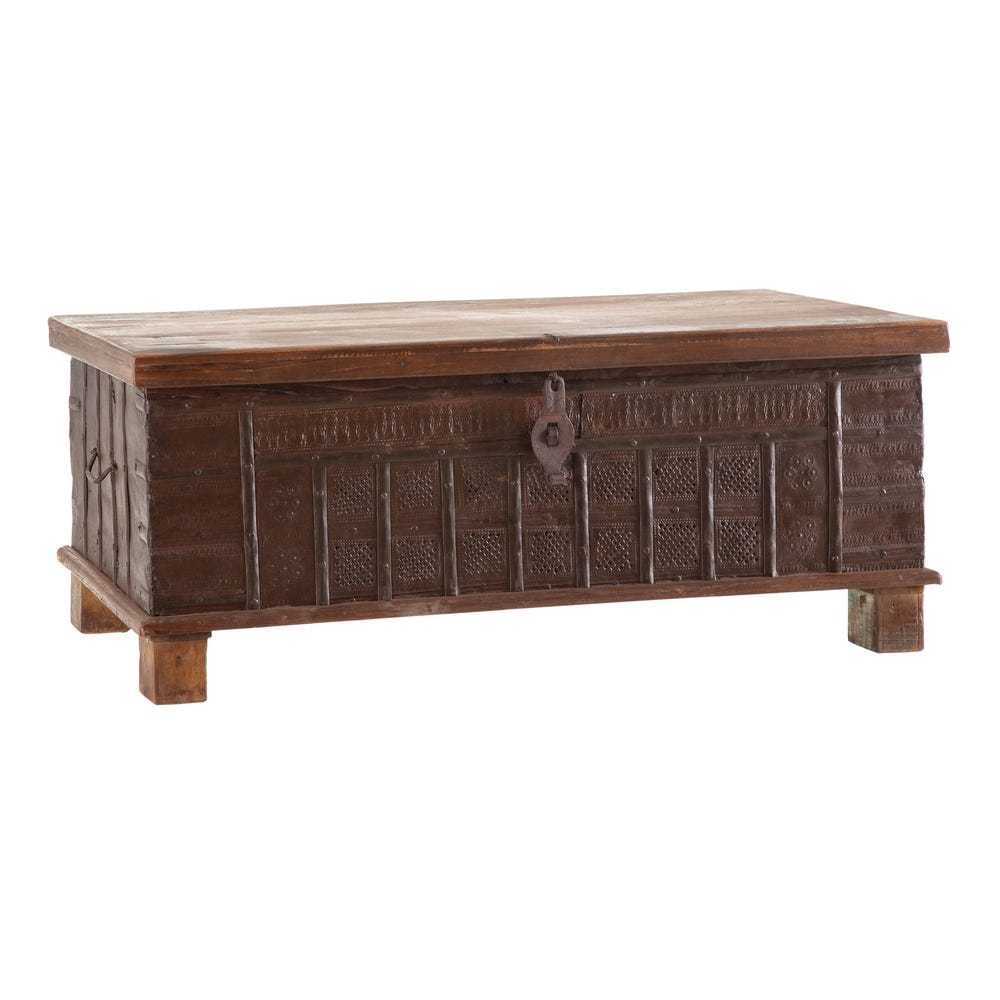 Baule orientale anticato