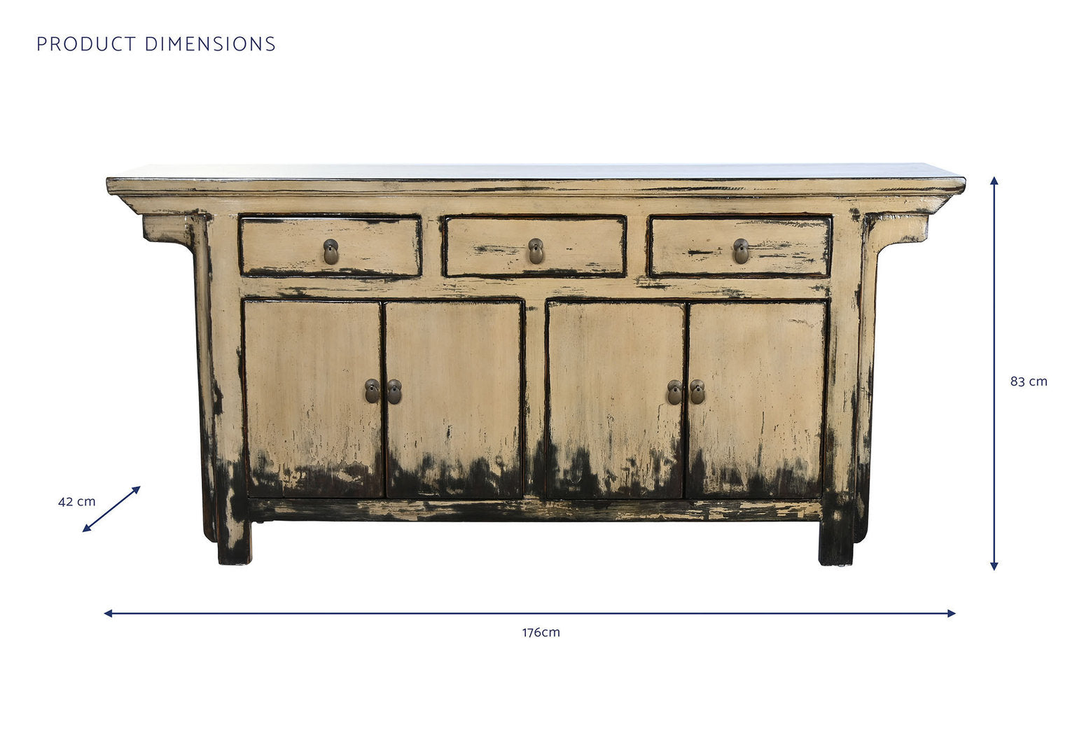 Buffet orientale in olmo