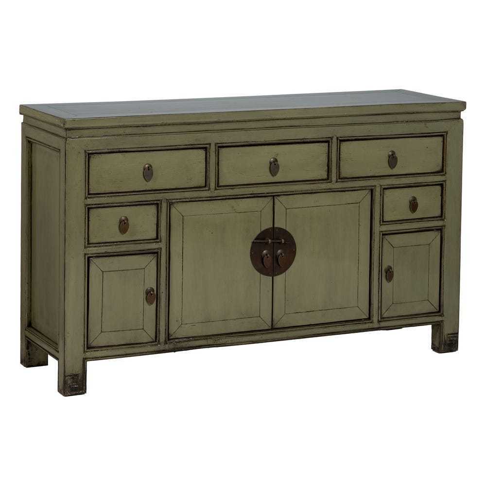 Buffet cinese orientale verde oliva