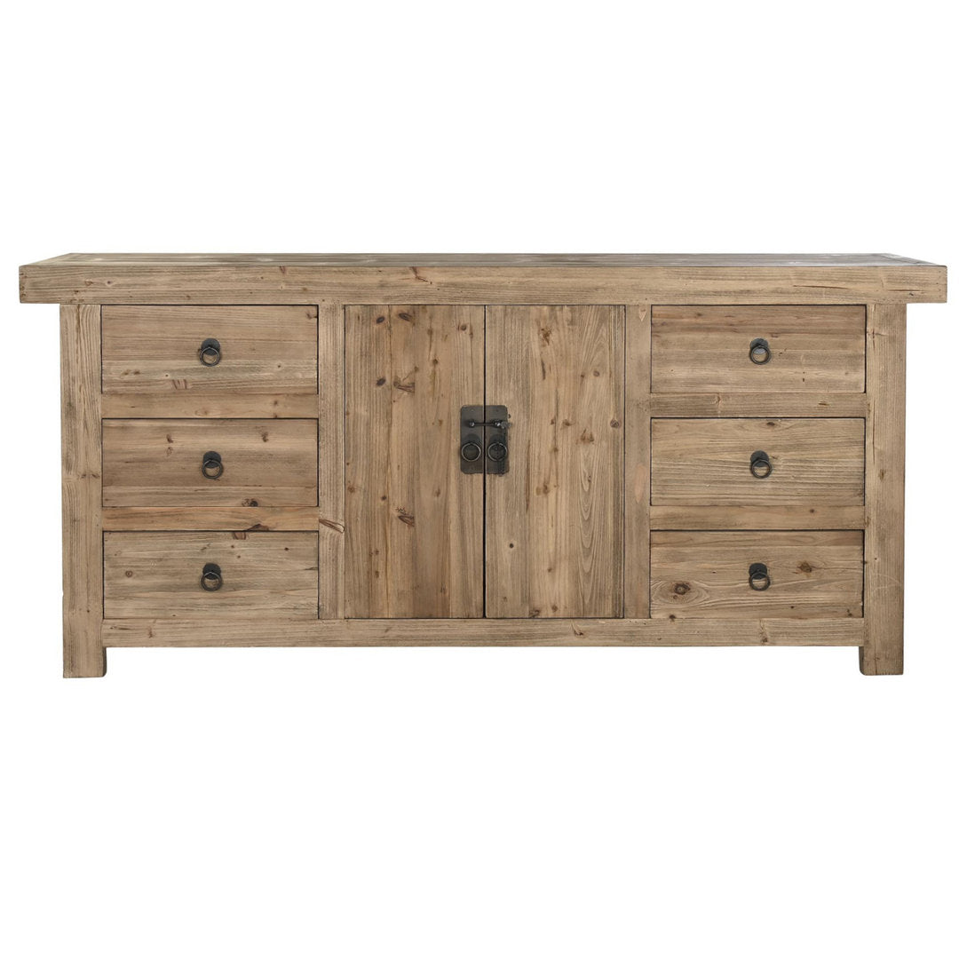 Buffet orientale legno naturale
