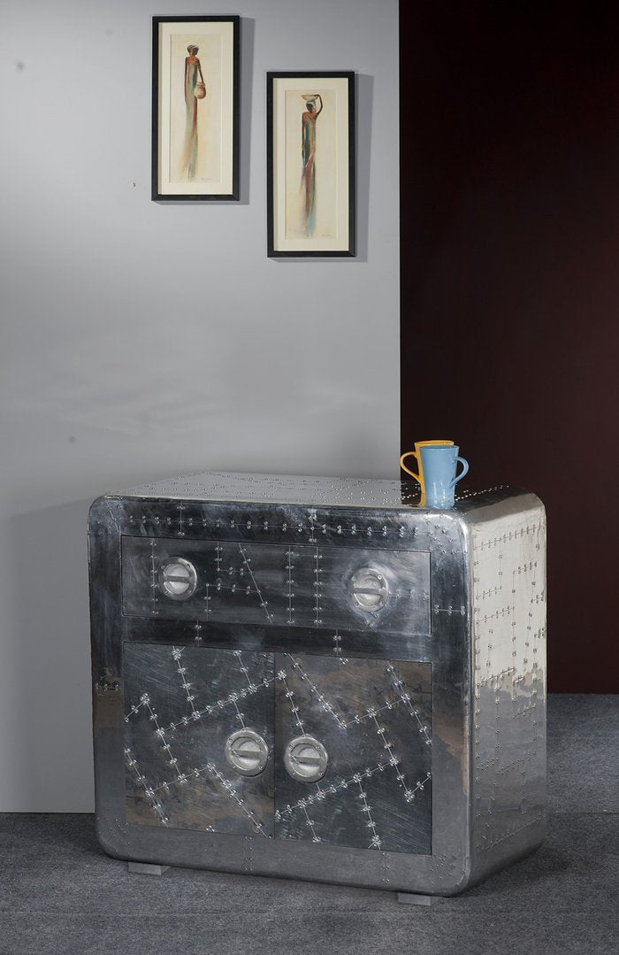 Buffet vintage alluminio