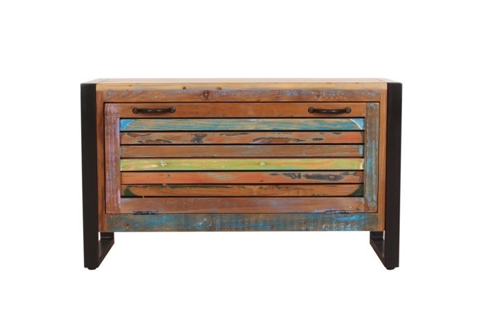 Scarpiera panca industrial color river