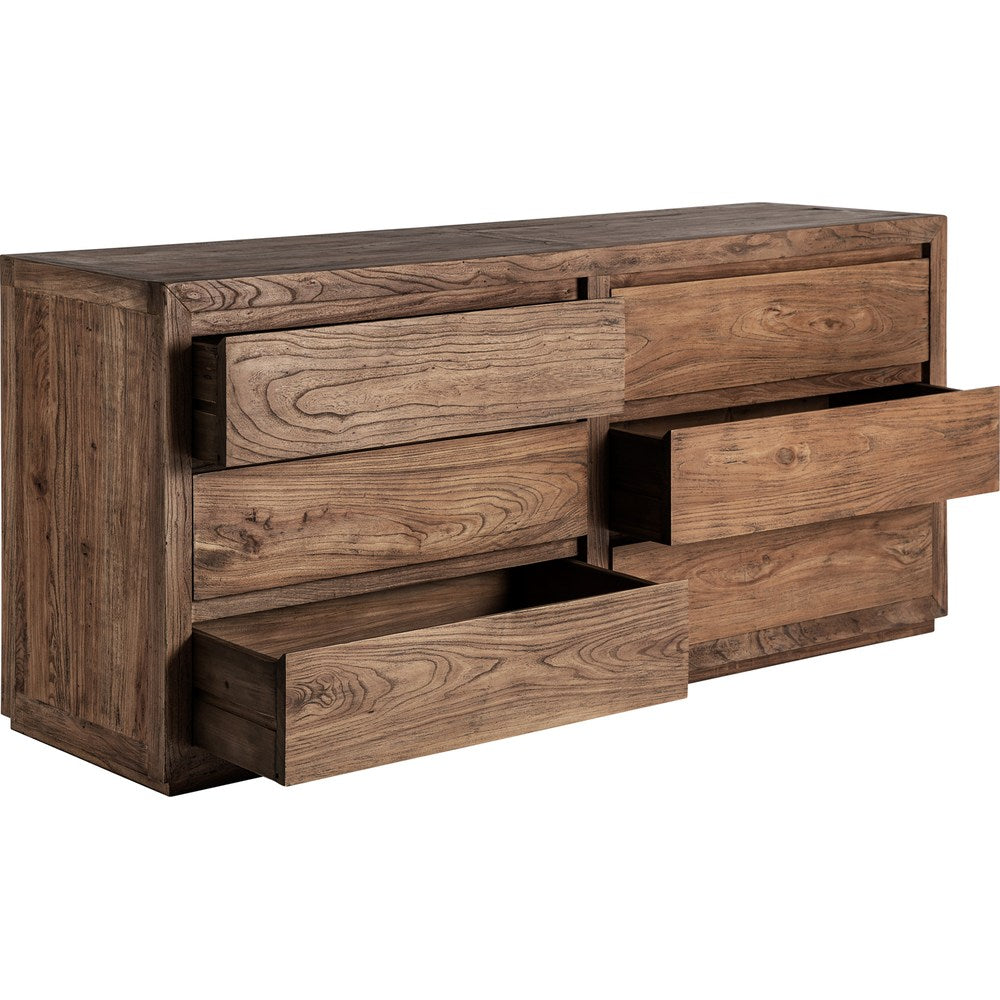 Cassettiera Loft Moderna in Legno Massello