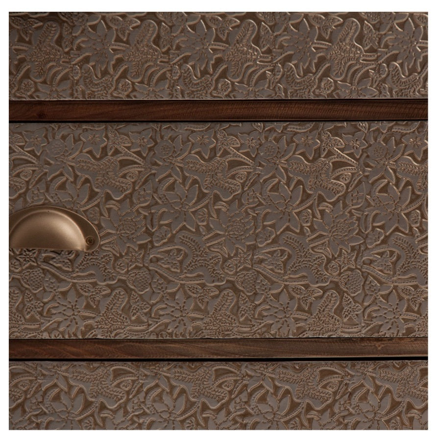 Cassettiera francese bronzo