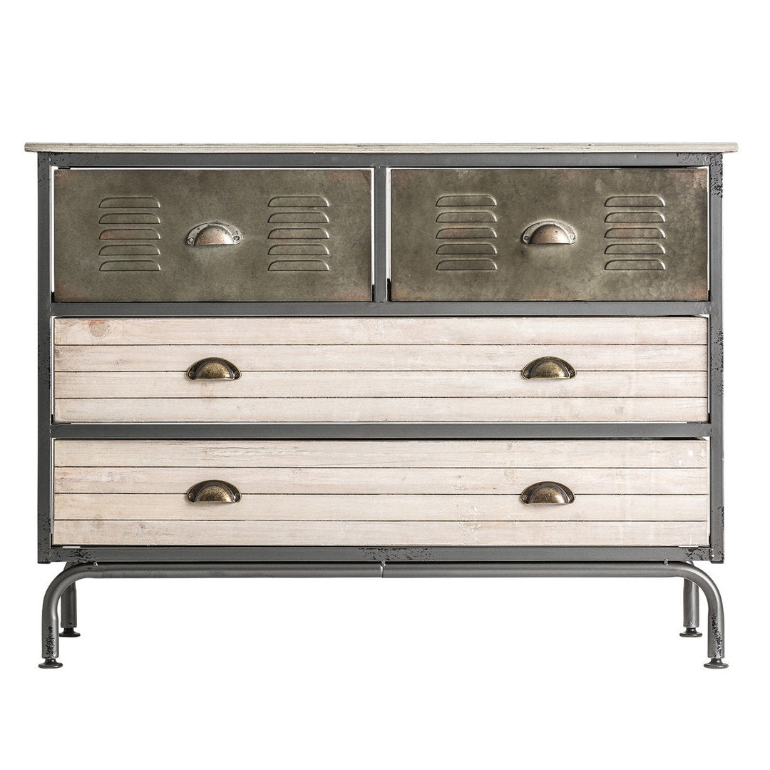 Cassettiera industrial chic