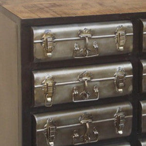 Cassettiera stile vintage industrial