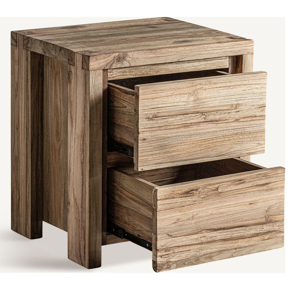 Comodino rustico chic