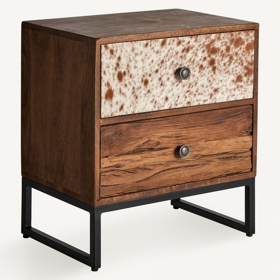 Comodino stile nordico