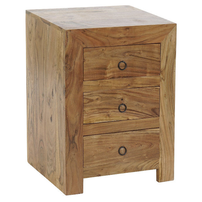 Comodino legno coloniale