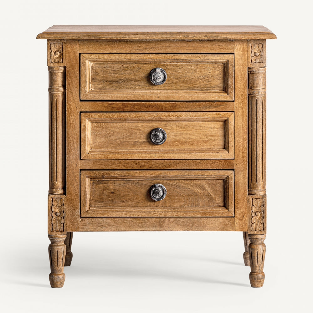 Comodino etnico in mango