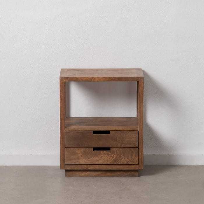 Comodino coloniale chic legno