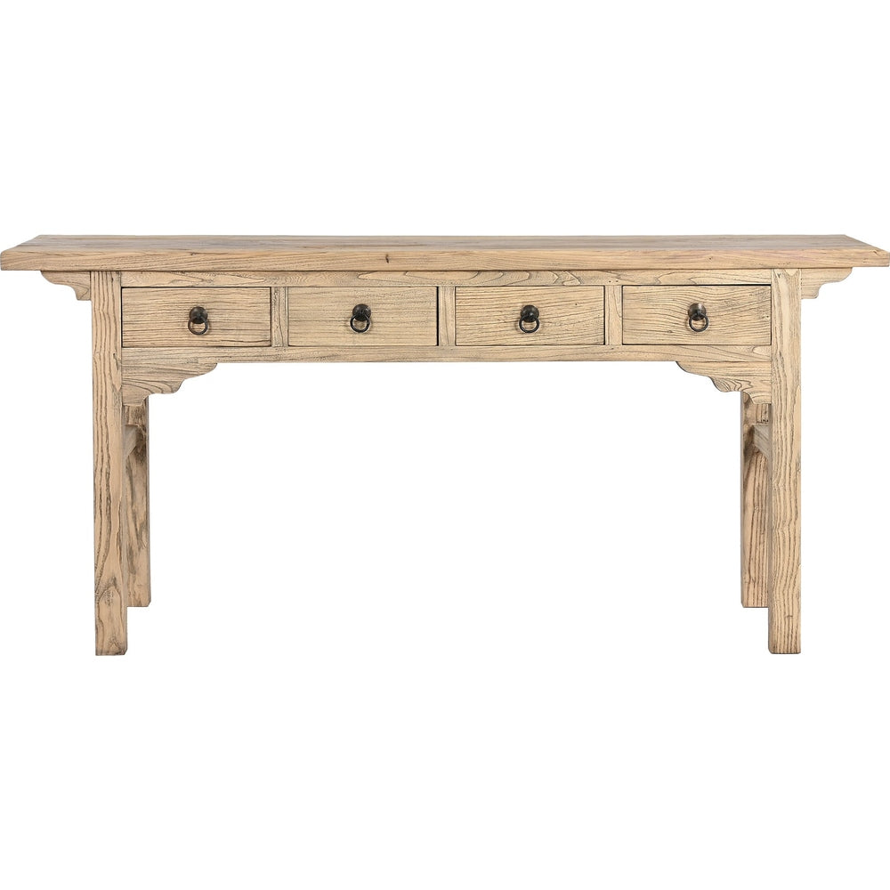 Consolle country legno rusticato