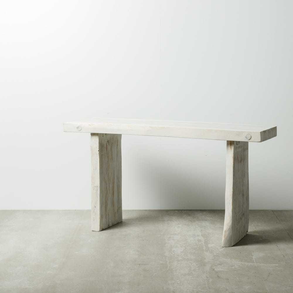 Consolle etnica legno sbiancato