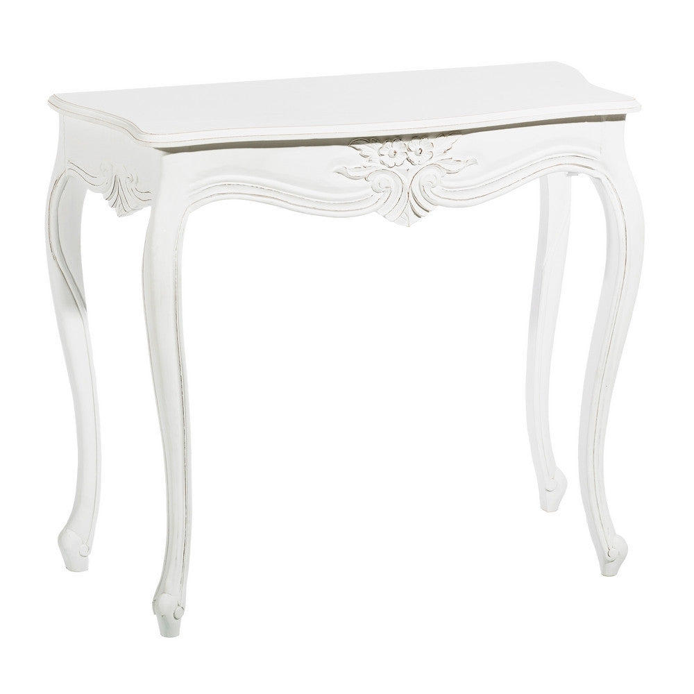 Consolle francese legno bianco
