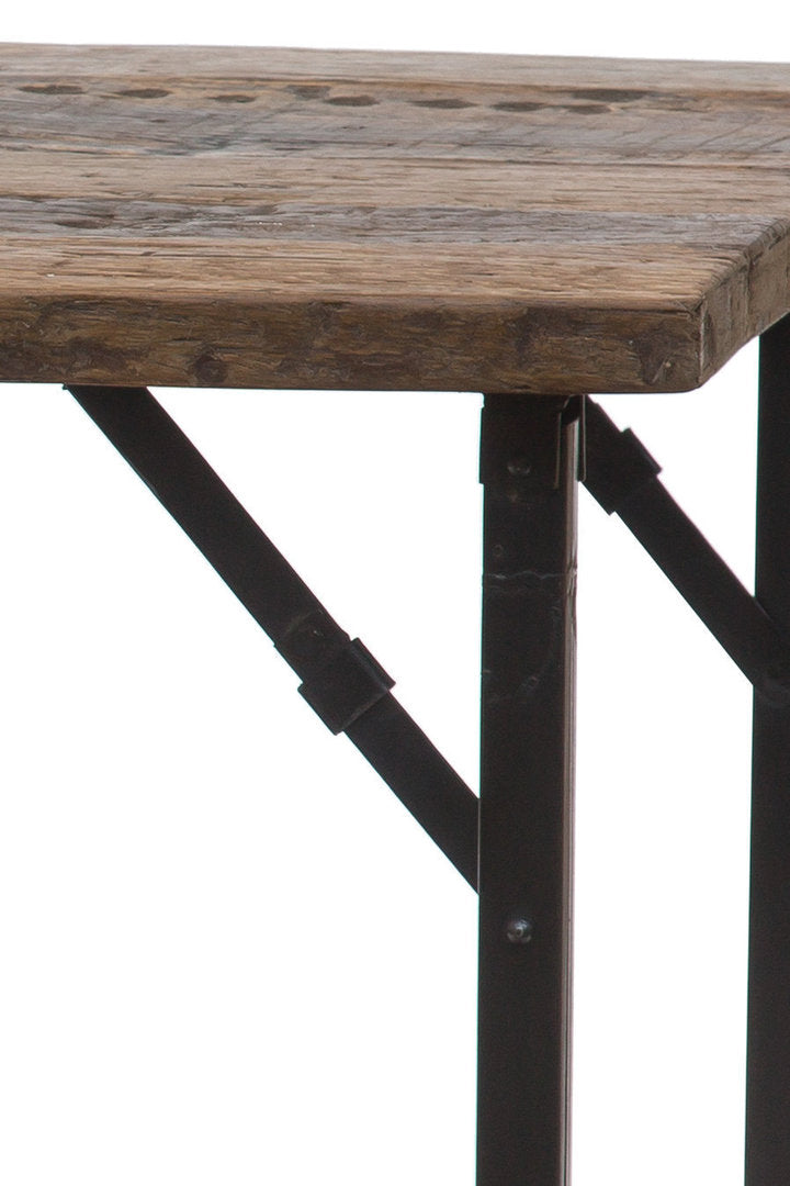 Consolle gambe pieghevoli industrial