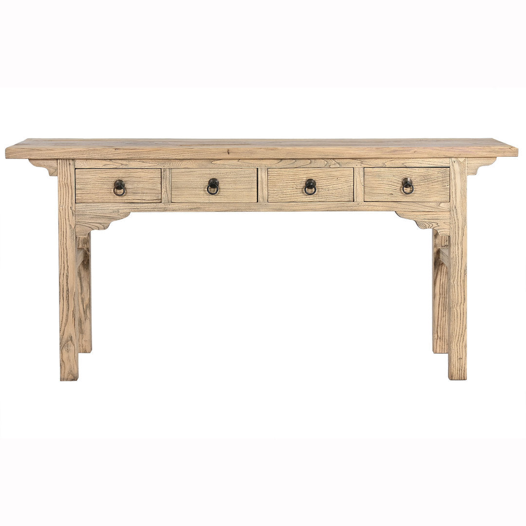 Consolle country legno rusticato