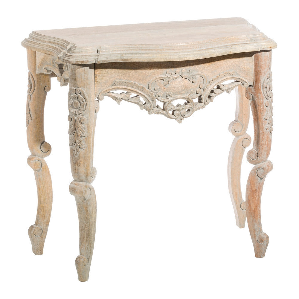 Consolle provenzale intagliata