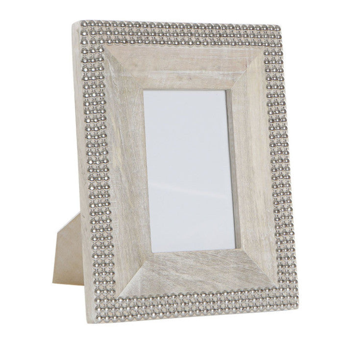 Cornice foto legno decò chic