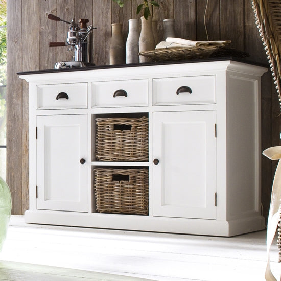 Buffet 2 cestini provenzale bicolore