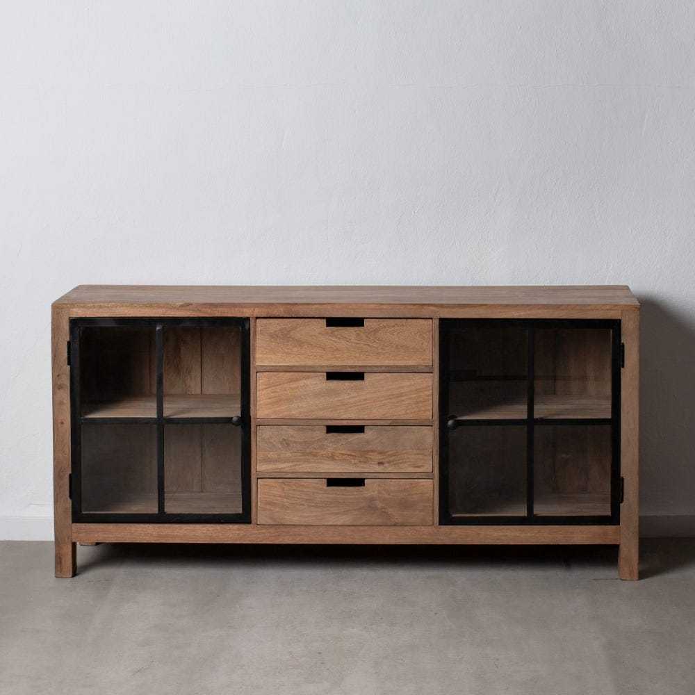 Credenza industrial naturale