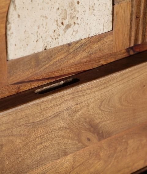 Madia etnica chic inserti marmo