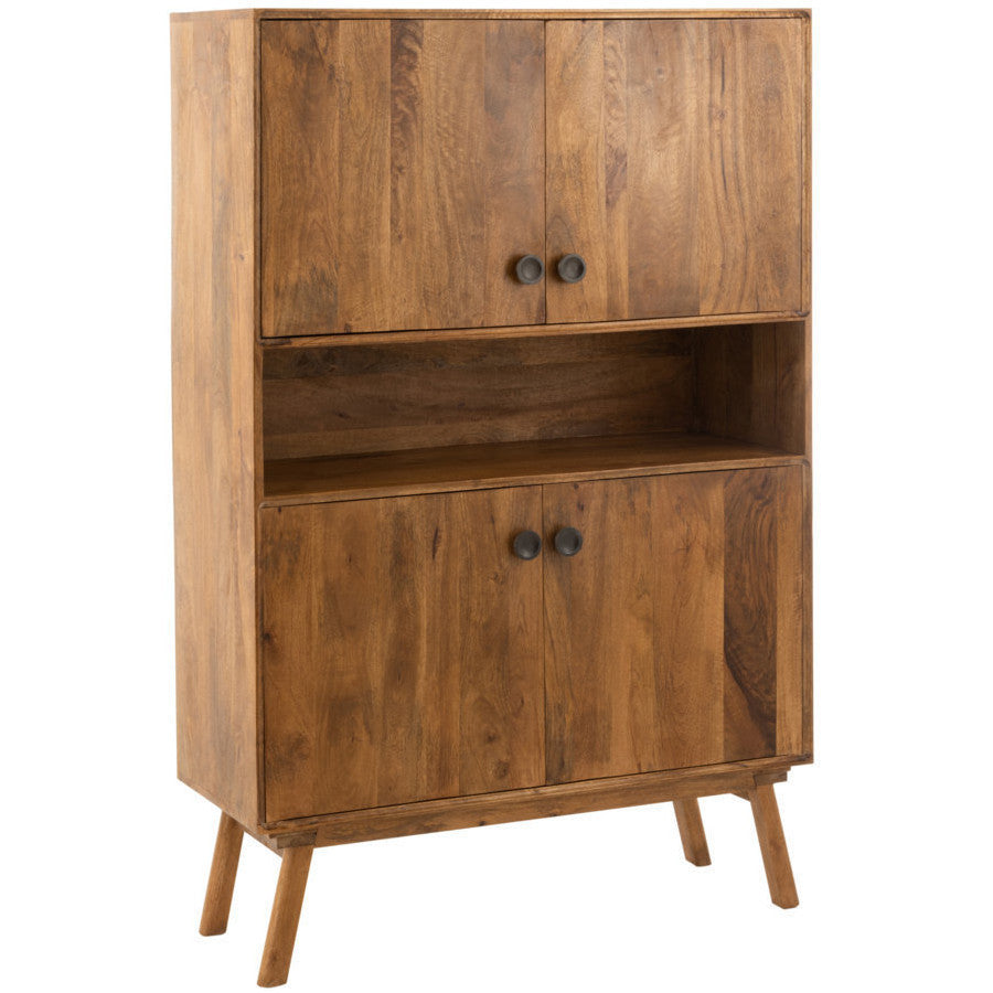 Credenza libreria legno massiccio