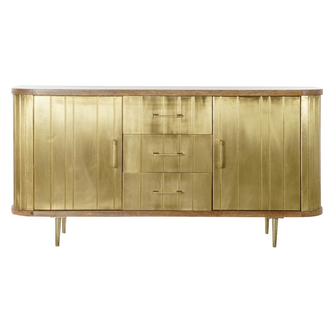 Buffet vintage chic dorato