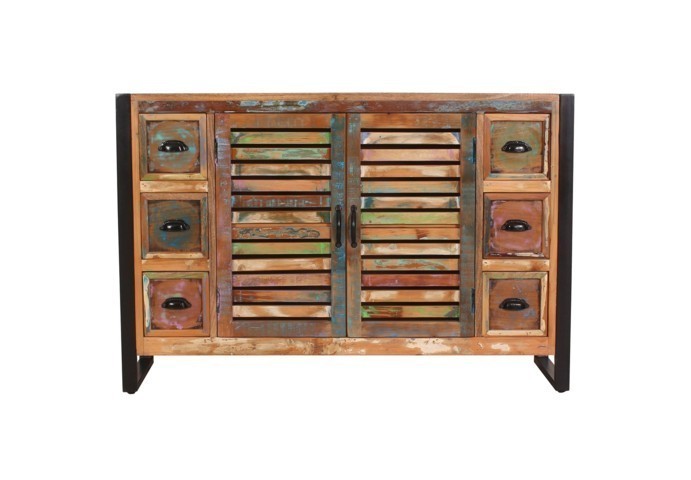 Credenza industrial color river