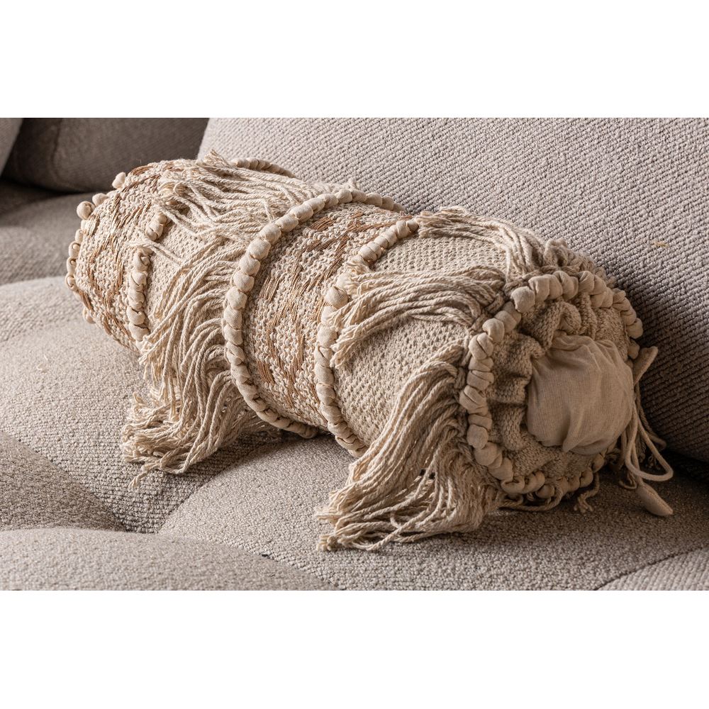 Cuscino etnico chic ricamato design di lusso