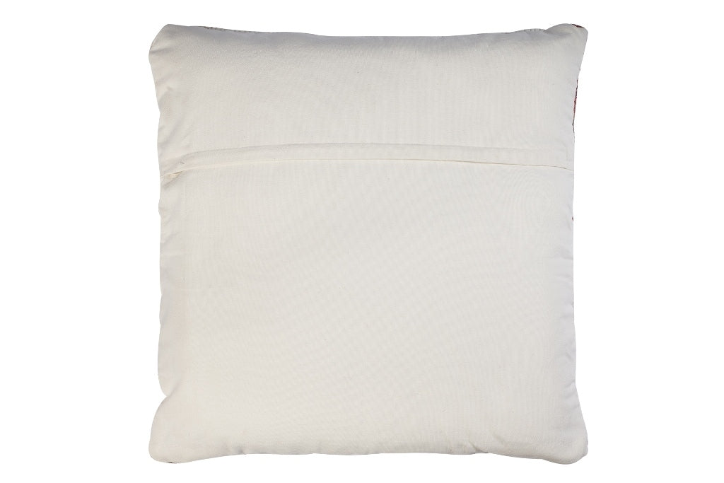 Cuscino righe bianco rosso 80x80