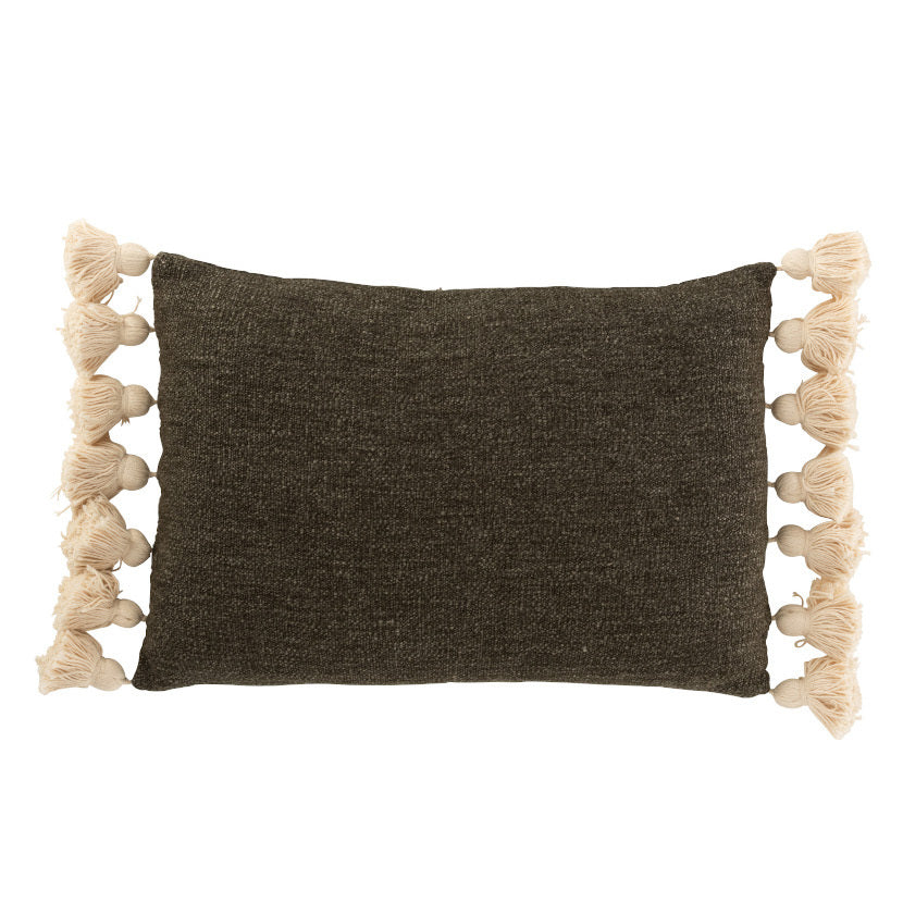 Cuscino nappe etnico marrone