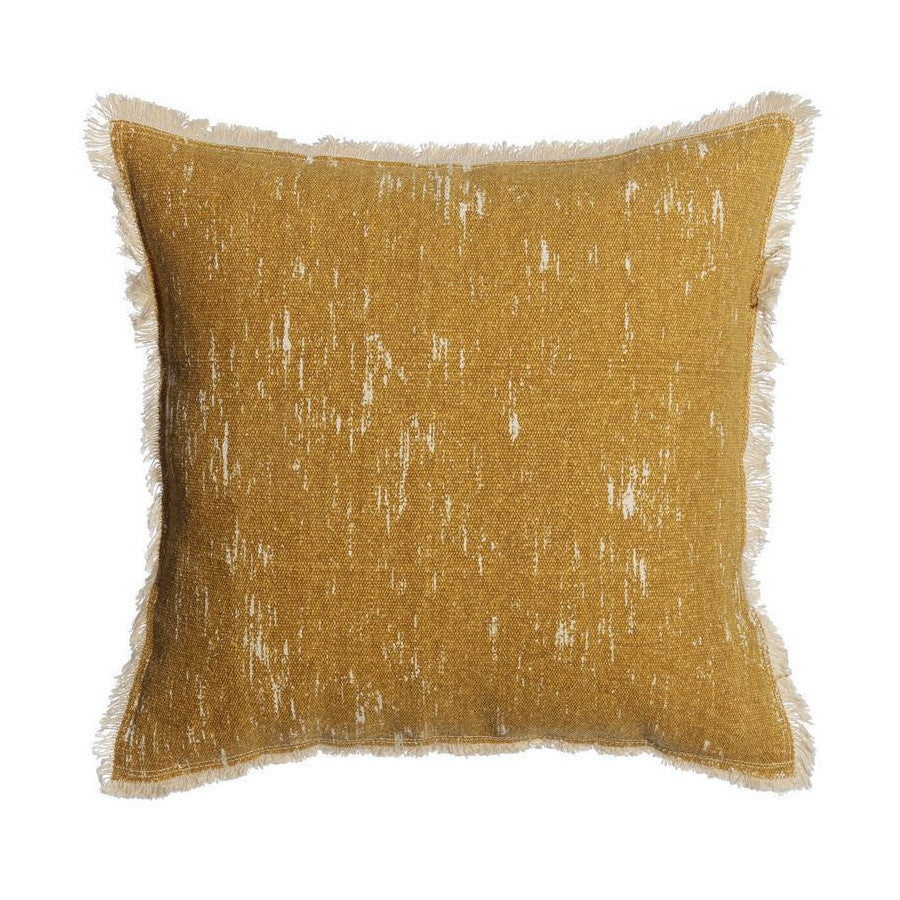 Cuscino provenzale giallo ocra