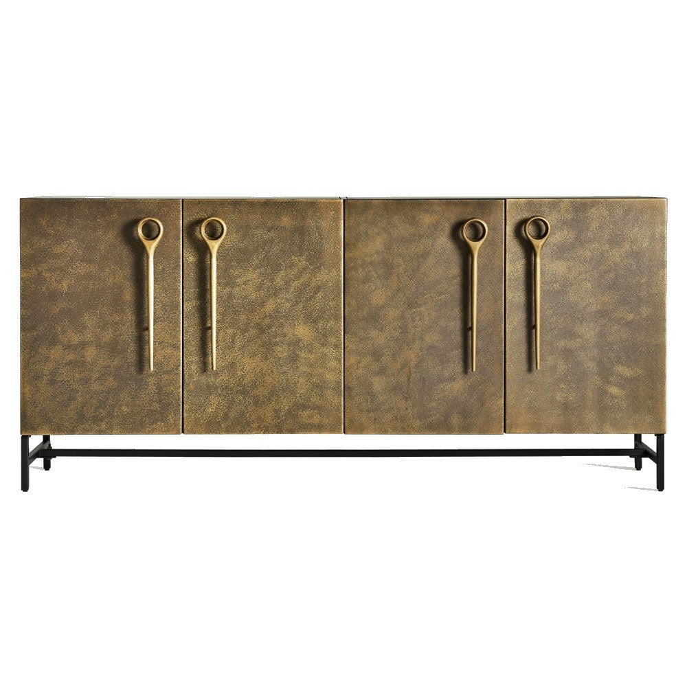 Mobile credenza decò chic design dorato