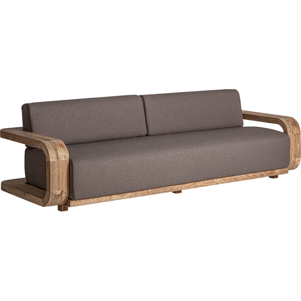 Divano outdoor di lusso in teak riciclato Embrace