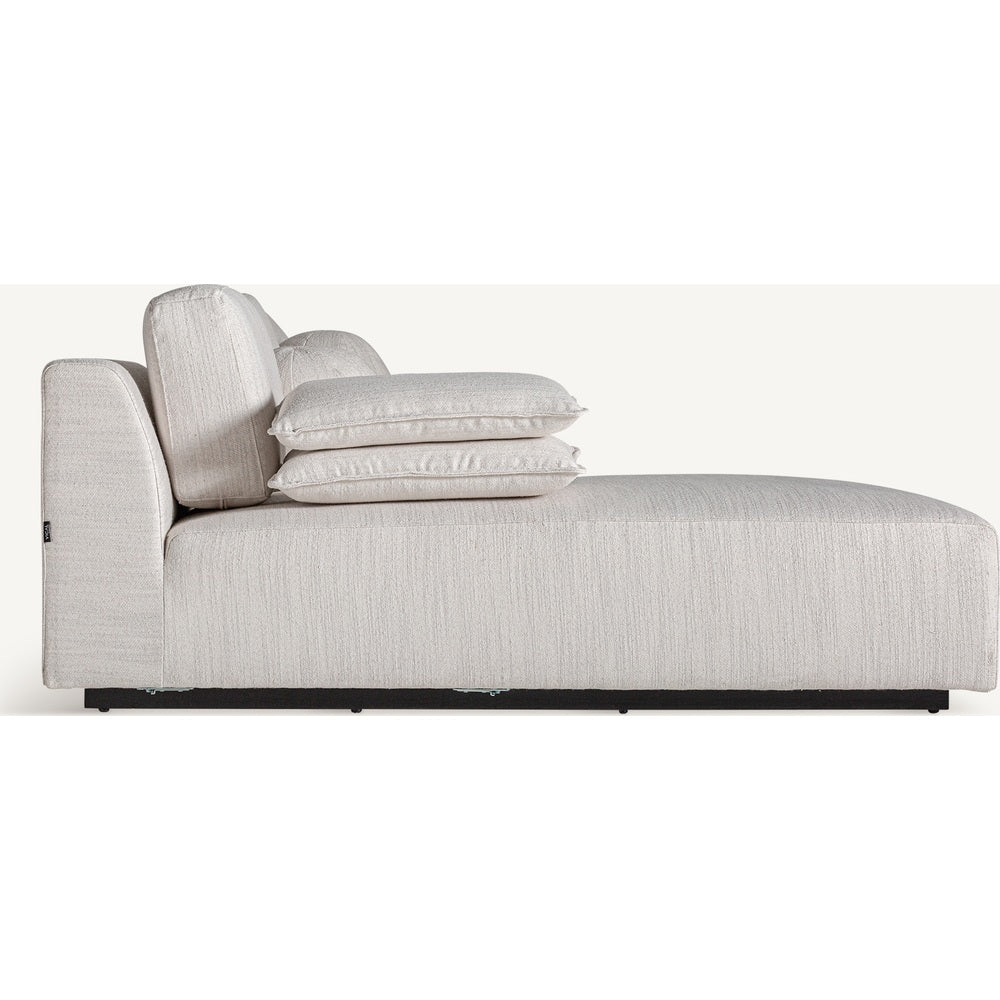 Divano angolare decò chic bianco