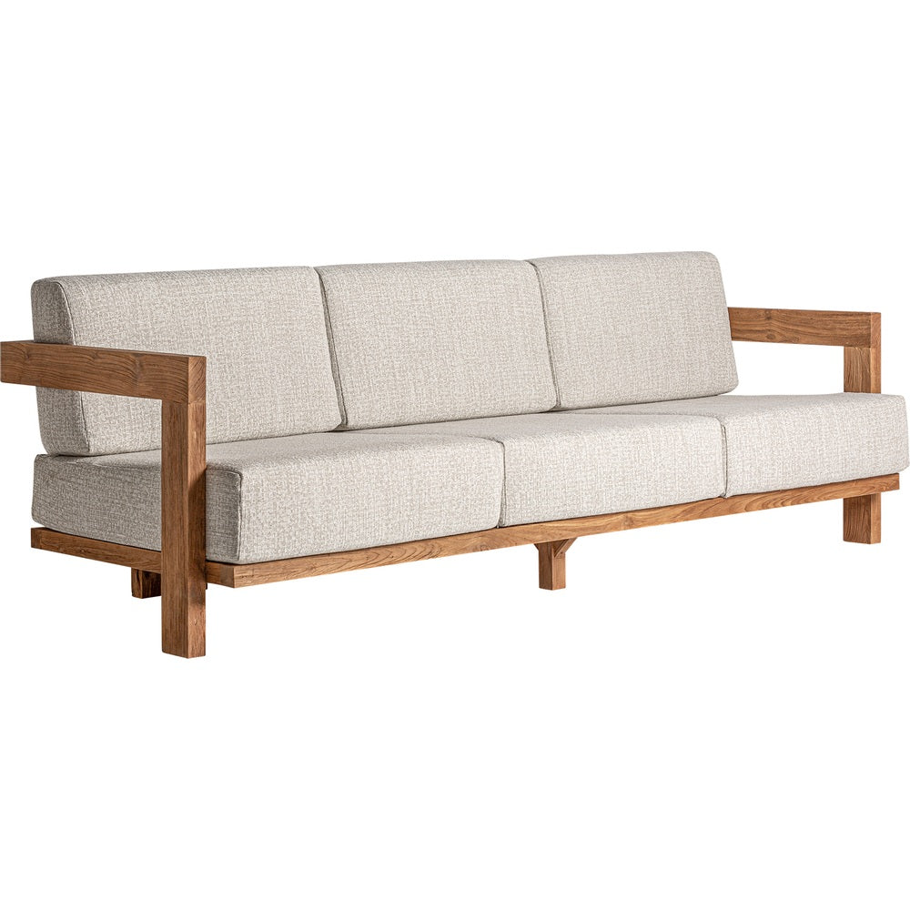 ivano in teak riciclato design outdoor di lusso