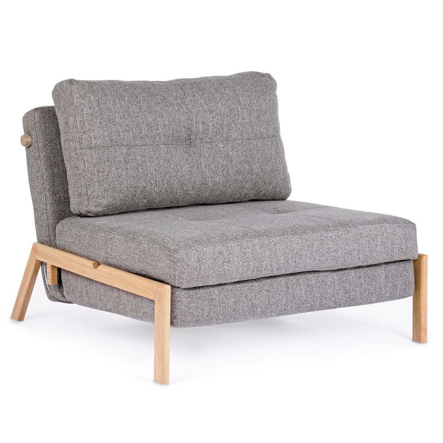 Poltrona letto grigia etnico living