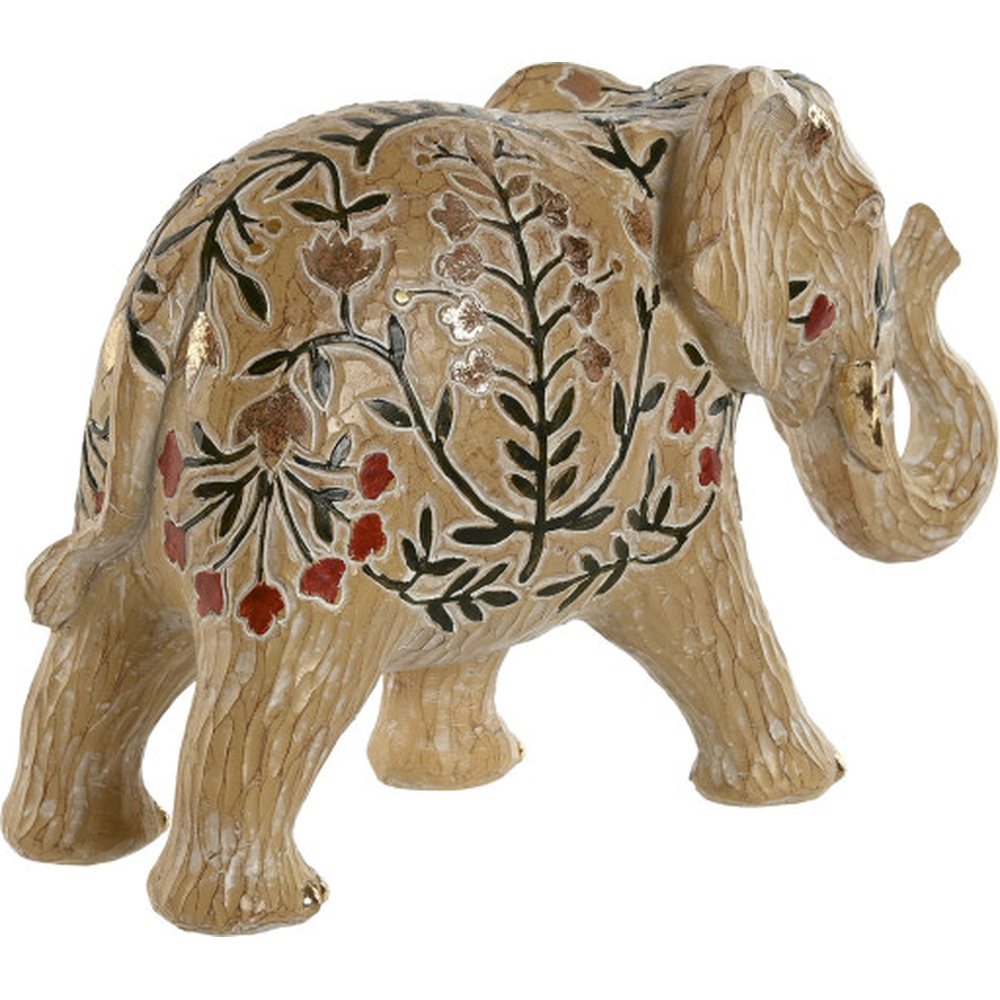 Elefante indiano statua dipinta